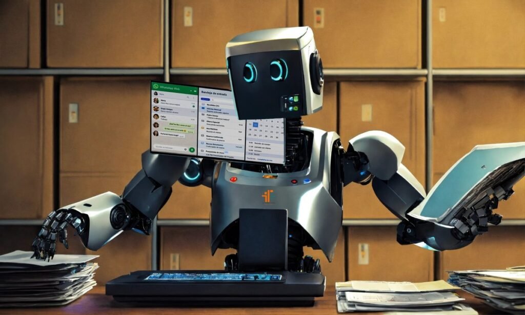 Agente IA trabajando para una PYME española - Tu Empleado Inteligente